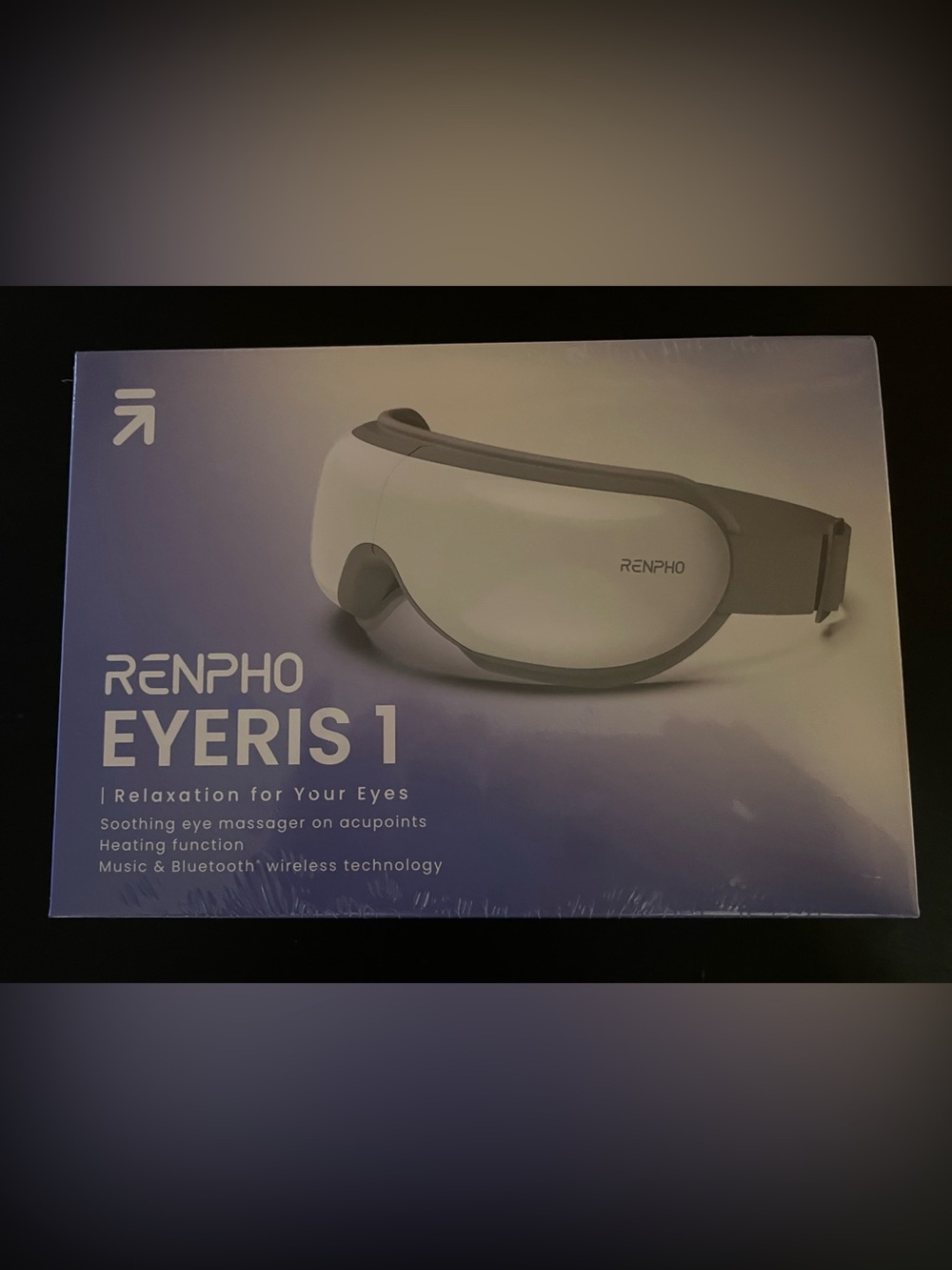 RENPHO Eyeris 1 White Heated Eye Massager - Soothing Relaxation